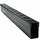 Garden Drain goot 100x6,5x10cm zwart