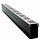 Garden Drain goot 100x6,5x10cm aluminium