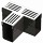 Garden Drain T-stuk aluminium
