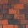 Betonstraatsteen 6 cm Rood/Zwart Komo
