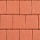 Betonstraatsteen half 8 cm Rood