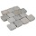 Kandla 14x14x5-7cm Grey