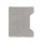 S-top H-verbandsteen Begin/Eind 8 cm Grijs