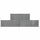 Classico Block Grijs-Zwart 45x12.5x12.5cm