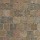 Metro Trommelsteen 15x15x6cm Brons Gen.