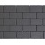 Design brick 8 cm black mini facet komo