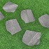 Staptegel Flex Stones Ø42x36x2cm Dark Grey