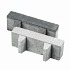 Aqua Brick 40 open 10x30x8cm Grijs