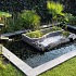 Hardsteen Vijverafdekrand Asian Bluestone met Facet 3x25x100cm Asian Bluestone