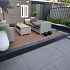 Linia Excellence Palissade 10x15x60cm Antraciet Strak