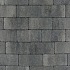 Patio Brick 8 cm Nero/Grey mini facet komo