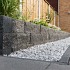 Wallblock Split 12x12x30cm Antraciet