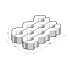Grasbeton WaterWijs 40x60x12 cm grijs vlak