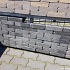 Abbeystones 20x5x7cm Nero met deklaag