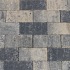 Betonstraatsteen 6 cm grijs-zwart komo