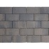 Design Brick 8 cm Dark Sepia Mini Facet Komo