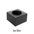 In-Lite BOX 1 montagebox black geschikt voor Luna - Big Flux