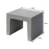 U-element 40x40x50 cm grijs