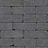 Stonique trommel longstone 7 cm antraciet