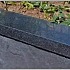 Afdekplaat 100x15x3cm Basalt Gezoet