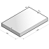 Agraton 120x80x12 cm (DR)