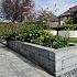 Linea trommel 15x15x60 cm Grijs/Zwart