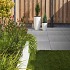 Finess 60x60x4cm Soft Grey