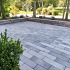 Longstone Opritsteen 7 cm Grijs/Zwart
