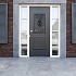 Ceramaxx 60x60x3cm Durban Slate Black Berry
