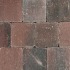 Metro Trommelsteen 15x15x6cm Rood Gen.