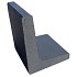 L-Element Antraciet 50x40x40cm