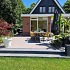 Traptrede 100x35x15cm Indus Black Kleurecht Met Facet