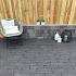 Stonique Trommel Longstone 7 cm Antraciet