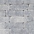 Stonique Trommel Longstone 7 cm Grijs-Zwart