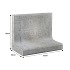 L-Element Grijs 50x30x40cm
