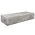 Oud Hollandse Traptrede Massief Grijs 100x40x20cm