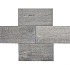 Strato Brugge 25x50x6cm Grijs/Zwart