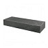 Traptrede Massief 18x40x100cm Antraciet