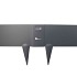 Mevosteel Supreme Edge 1,6mm Antraciet 100x10cm