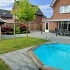 Patio Square 60x60x4 cm Nero/Grey
