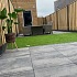 H2O Comfort Square 60x60x4cm Nero/Grey