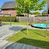 Patio Square 60x60x4 cm Nero/Grey