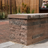 Wallblock Split 12x15x60cm Brons