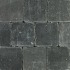 Metro Trommelsteen 15x15x6cm Antraciet