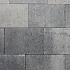 Metro Vlaksteen 20x30x6cm Grijs-Zwart