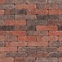 Tambour WF 20x5x7cm Rood/Zwart