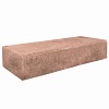 Oud Hollandse Traptrede Massief Roodbruin 100x40x20cm