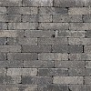 Stonique Trommel waalformaat 7 cm grijs/zwart